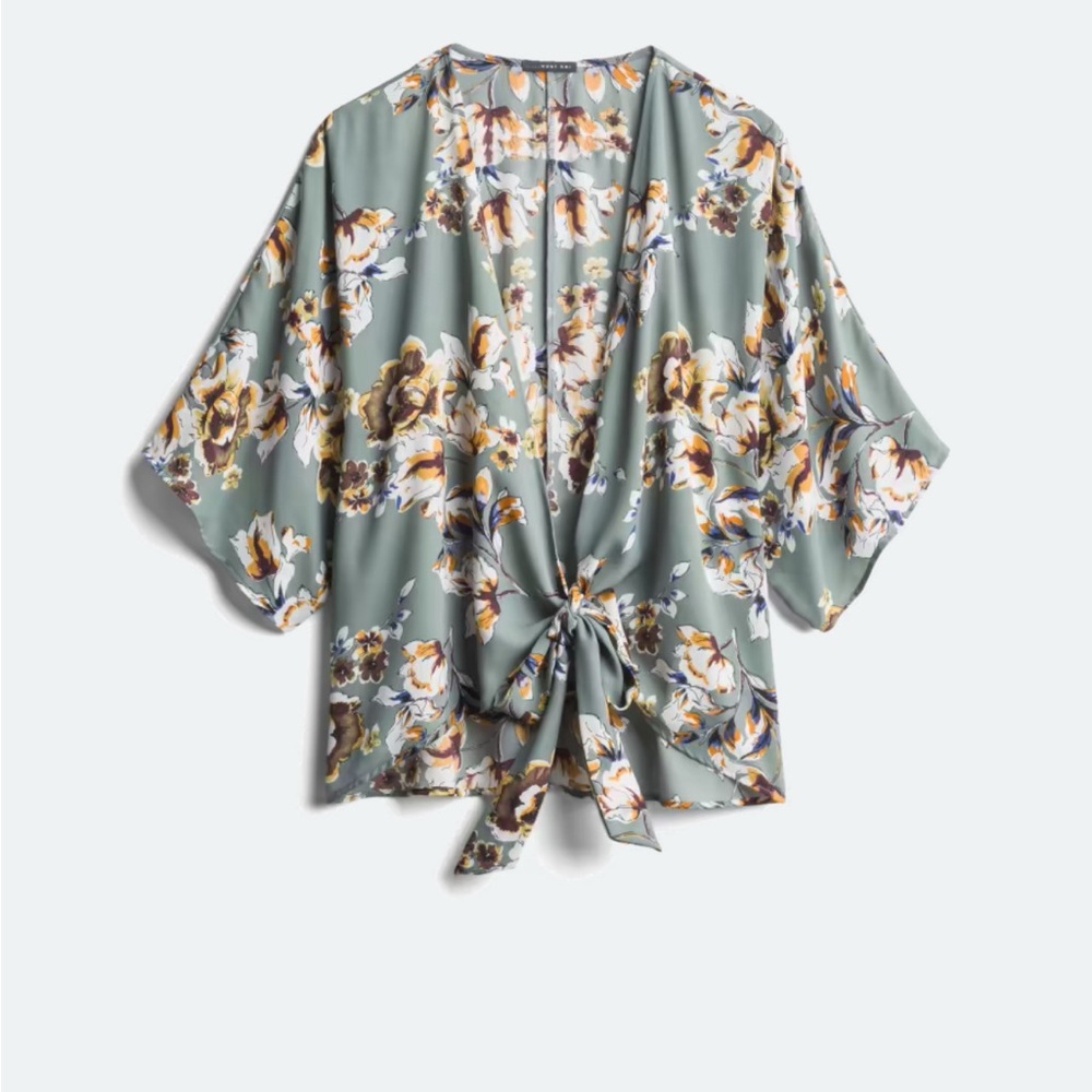 West Kei Floral Kimono Top | Size M